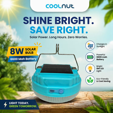 Coolnut 8W Solar Bulb 6600 mAh