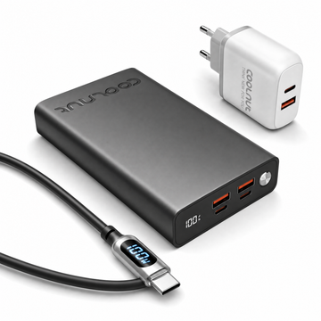 Moerdonstore Coolnut 20000mah - 100 watt Metal Laptop Power Bank