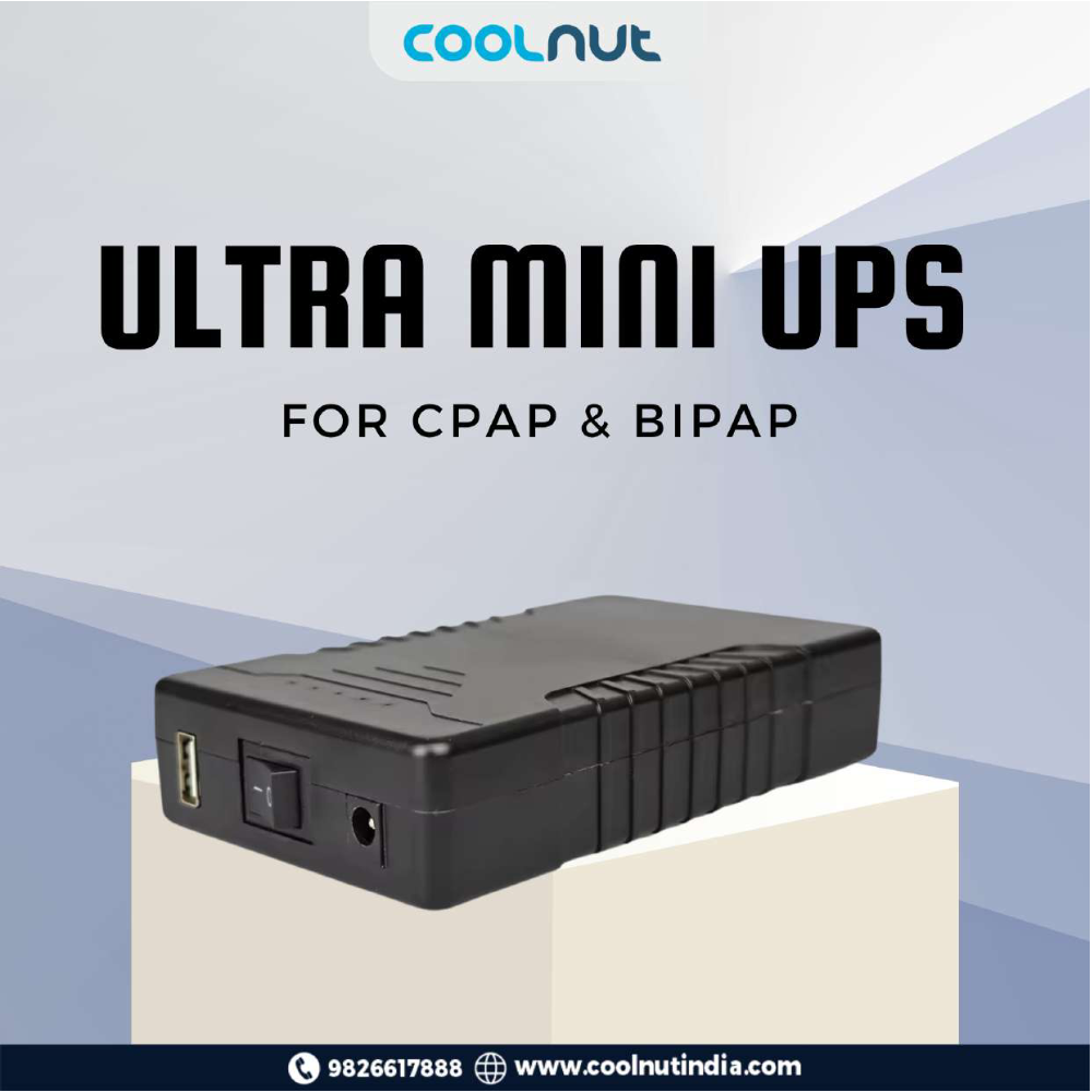 UPS for CPAP & BIPAP Machine 12V- 4 Amp. - 15000 mAh