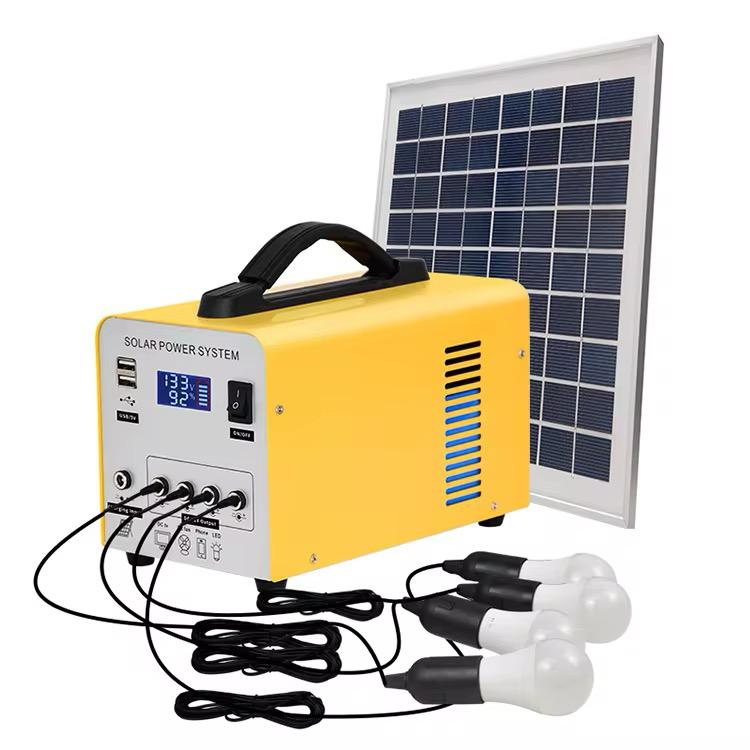 Coolnut 12V-15Ah SOLAR HOME LIGHTING SYSTEMS 60000 mAh Capacity