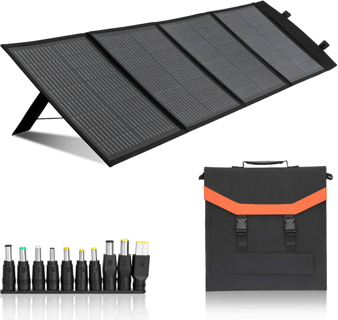 Coolnut Portable Foldable Solar Panel 100W (4Folds)
