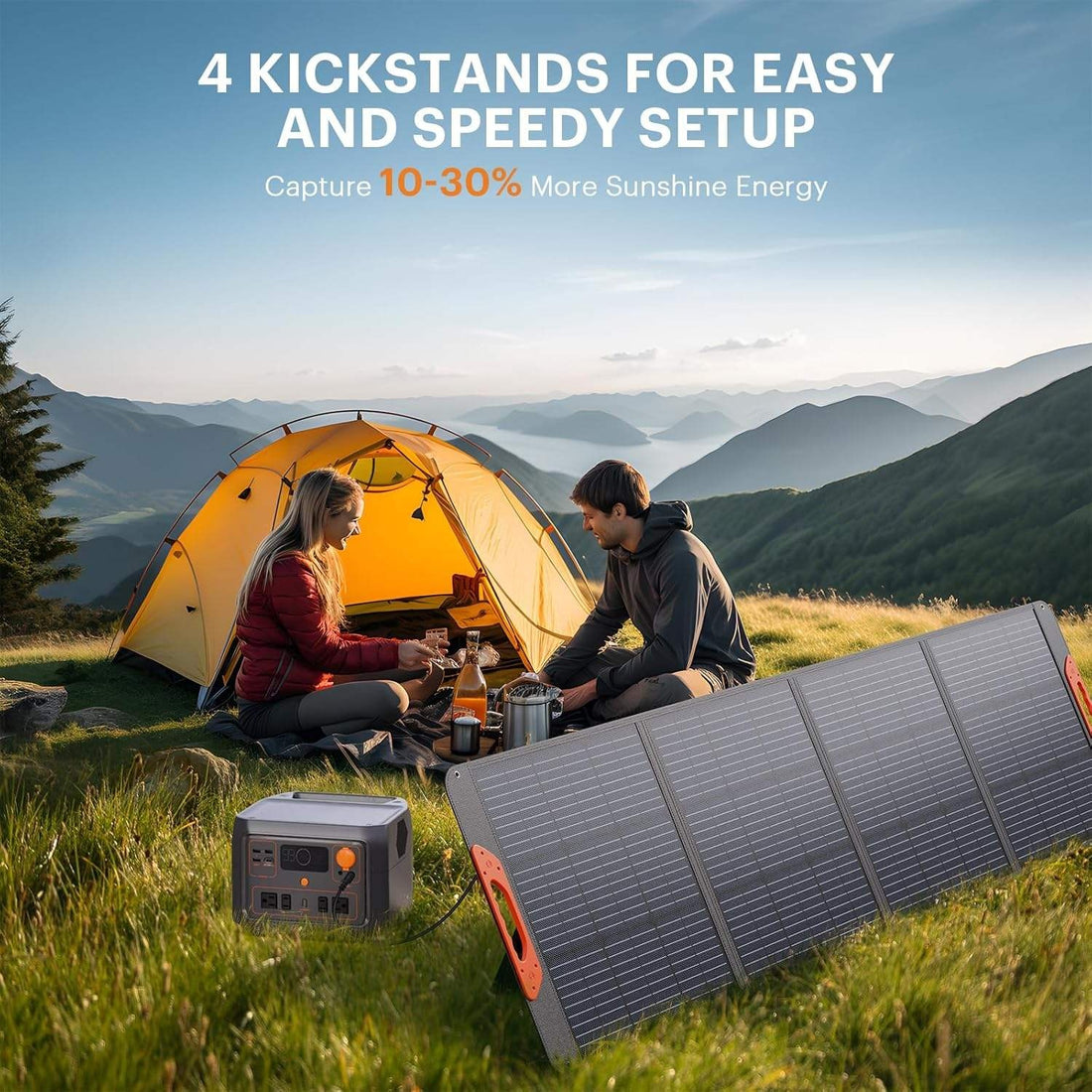 Coolnut Portable Foldable Solar Panel 200W