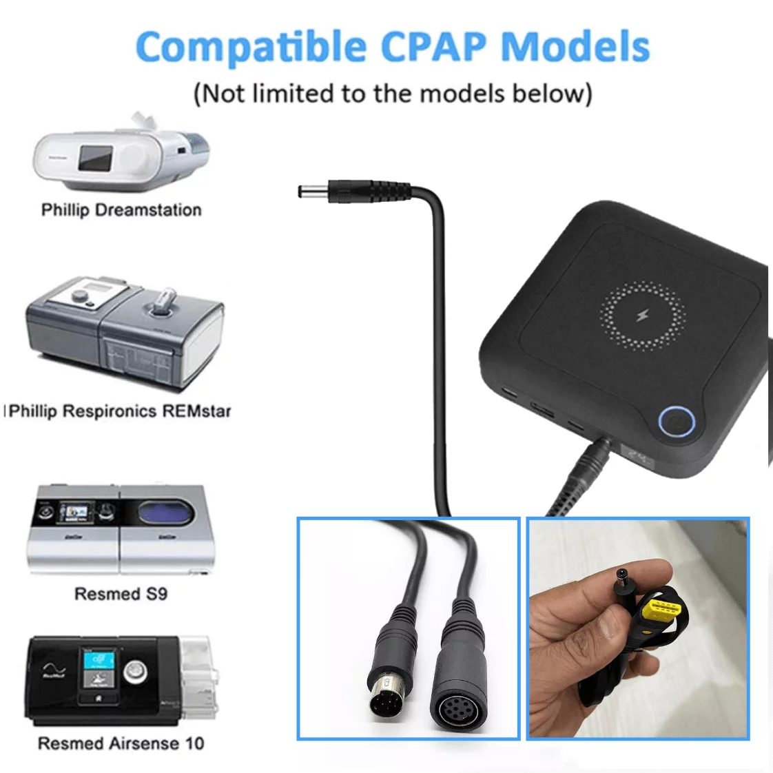 Coolnut Premium Compact Power Bank 96Wh(24000mah) Export Quality With 100watt PD Input/Output & 3 Years Warranty, For All Macbooks & All Brands Of Laptops, Mobiles, Tablets etc. Black(CMPBXIP-56) - Image 11