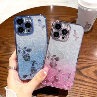 COOLNUT Mobile Case Gradient pattern anti drop case for iPhone 14 Multicolor