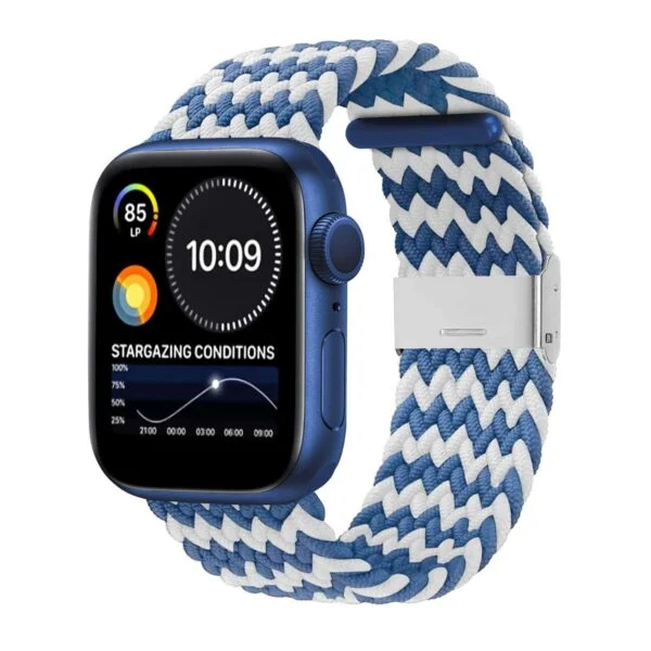 Coolnut Braided watch band sport soft elastics strap with buckle design for iwach series 38mm 40mm 42mm 44mm - Image 11