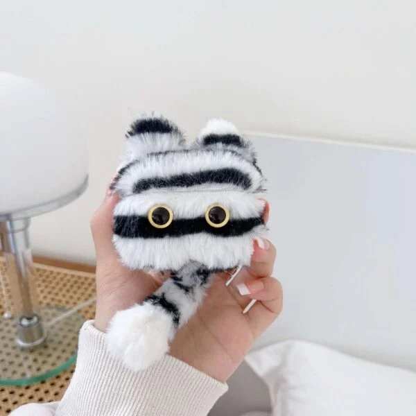 Coolnut Custom Cute cartoon Case Keychain Headphone Case Cover Animal Protective Soft Cases For Airpods - Image 4