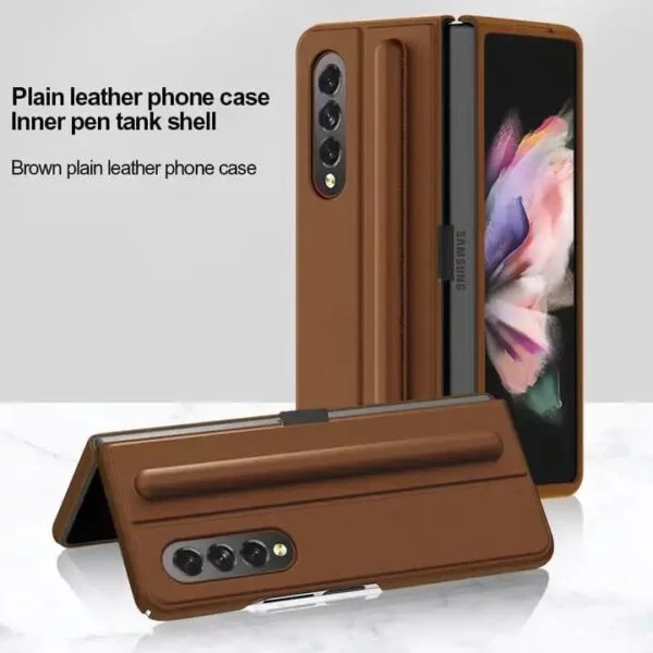 COOLNUT Mobile case Hidden Pen protective cover for Samsung Z FLIP 3 (Black) - Image 7