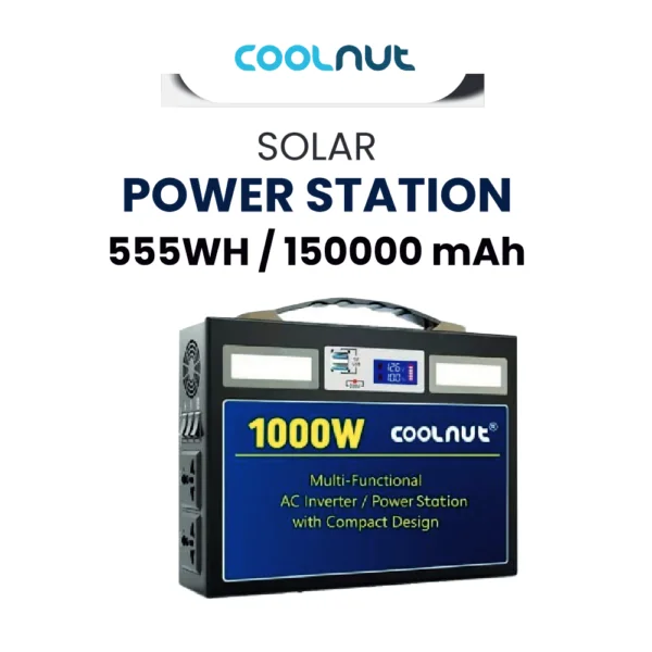 1000W Power Station 555Wh