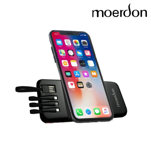 Moerdon Power Bank 10000mAh Wireless Quick Charging 22.5W with Suction Grips for Mobiles - Image 3